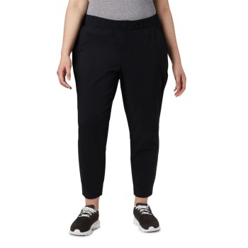 Dámské Kalhoty Columbia Firwood Camp II Plus Size Černé DOVXCL596